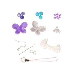 AussieSuperStore Jewellery Making Supplies Play Jewels Bead Box Butterfly Play Jewels Bead Box Butterfly | Kids Play Jewellery Making Beads Kits 9323823157951 PJC102